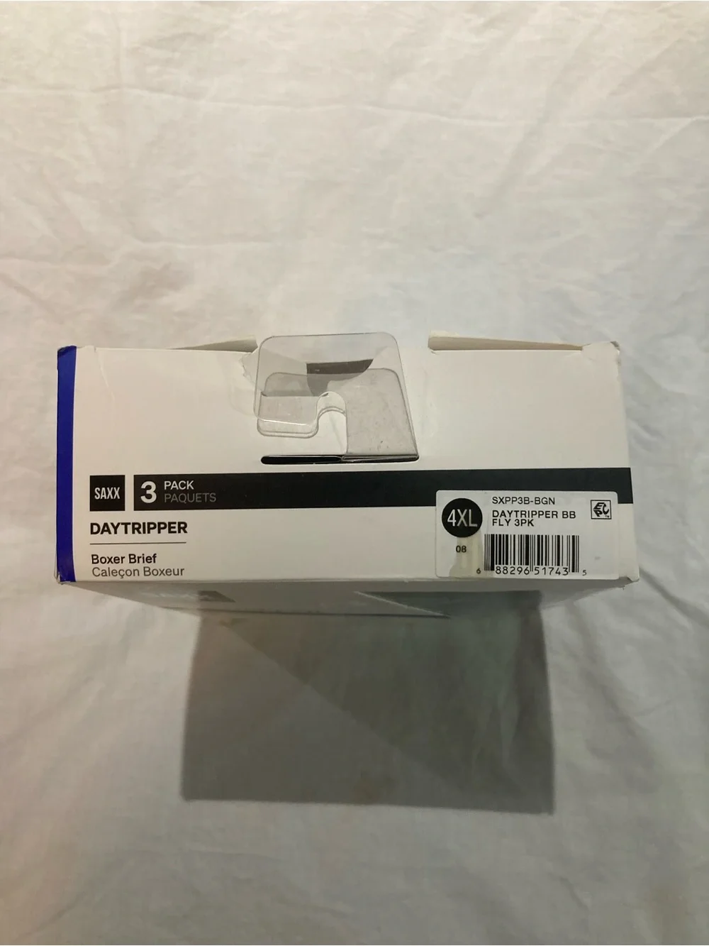 2-pack Saxx Daytripper Ballpark Pouch Boxer Briefs, Men’s size 4X, NIB!